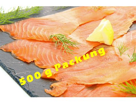 Premium Lachs Aus Norwegen 500 G Packung Irlandlachs