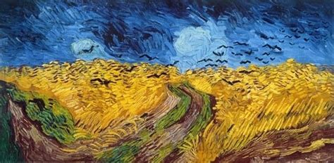 Weath Field With Ravens Vincent Van Gogh Van Gogh Gemälde Art Van Van Gogh