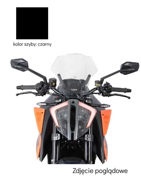 Szyba Motocyklowa MRA Sport Screen NSPM KTM Super Duke R 1290 20