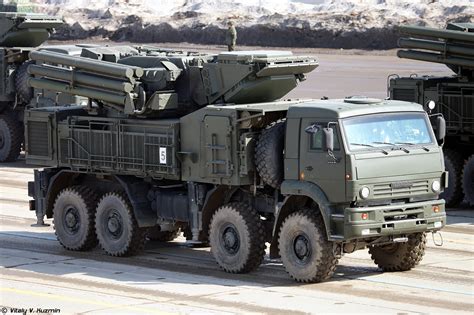 Pantsir S Short Range Cannon Missile Air Defense