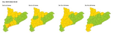 Protecci Civil Activa L Alerta Del Pla Ventcat Per La Previsi De Fort