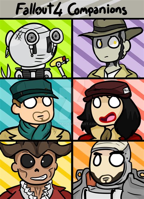 Fallout 4 Companions by Bea-MAI on DeviantArt