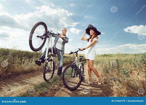 Bike Couple Stock Image Image Of Bike Focus Bicycle 31660193