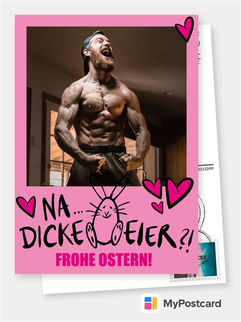 Na Dicke Eier Frohe Ostern Frohe Ostern 🐰🐤🎁 Echte Postkarten