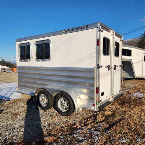 Featherlite 2023 Model 9409 2 Horse Bumper Pull Trailer The Cheshire