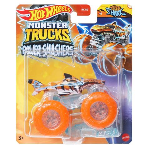 Машинка Hot Wheels Monster Trucks Tiger Shark HYJ19 21 hot wheels ua