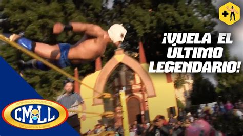 Último Legendario y El Novato vs Huitzil y Ragnar CMLL en Lerma YouTube