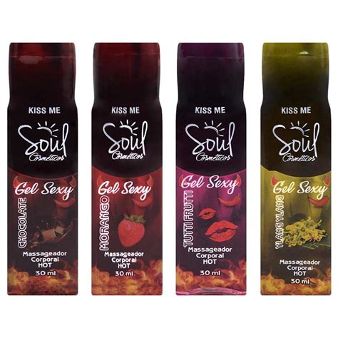 Kiss Me Hot Gel Beijável Sexy ml Soul Gall
