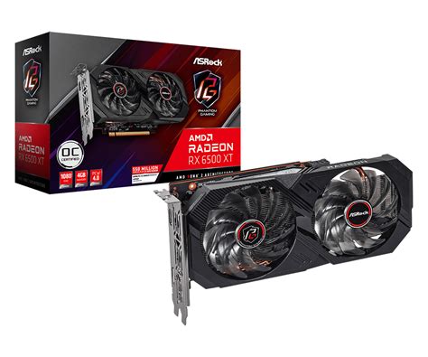 Asrock Announces Amd Radeon™ Rx 6500 Xt Graphics Cards Intense 1080p