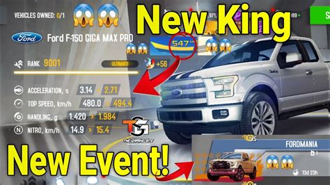 Free Day Booster New Fordmania Event Asphalt Rank Ford