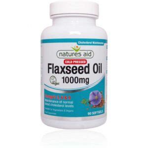 Natures Aid Flaxseed Oil 1000mg Softgels 90 Pharmhealth Pharmacy