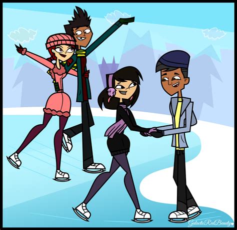 Total Drama Christmas Lyler And Samkota By Galactic Red Beauty On