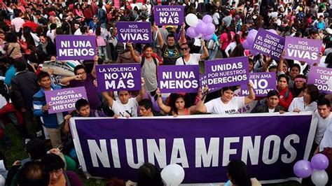 Se Cumplen A Os De La Primera Marcha De Ni Una Menos