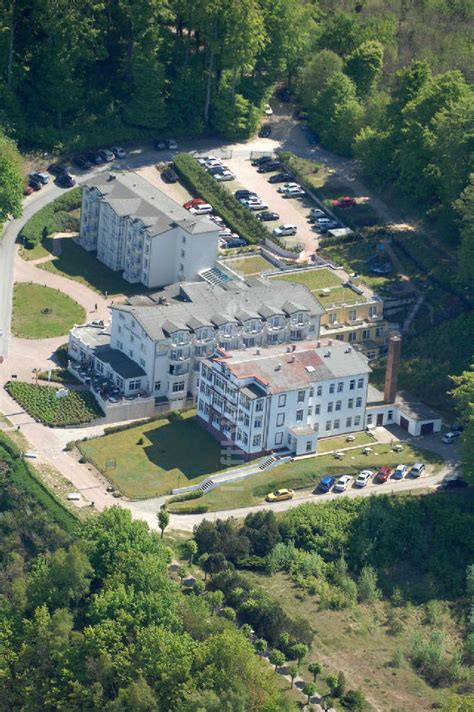 Luftbild Sellin Blick auf ein Hotel im Ostseebad Sellin auf Rügen