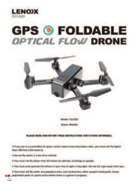 Drone Manuel 18 Page | PDF | Smartphone | Unmanned Aerial Vehicle