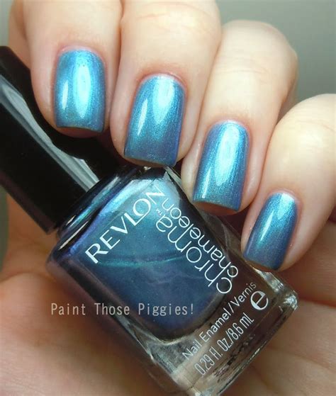 Revlon Chroma Chameleon Aquamarine Nail Polishes Nails Chameleon