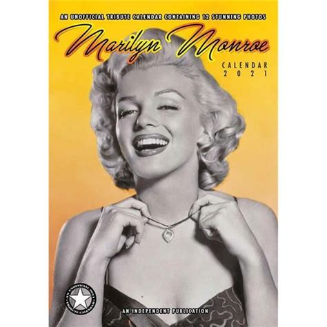 Marilyn Monroe Kalender 2021 Marilyn Monroe Movie Stars Monroe