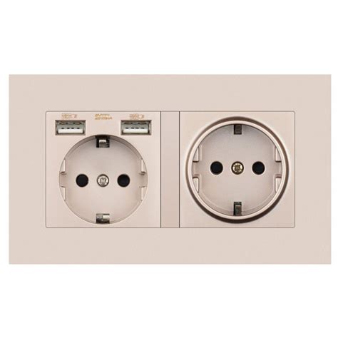 Розетка с USB-портом для зарядки, 16A/146 мм - купить по низкой цене в ...