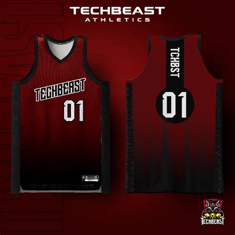 Power Maroon Basketball Jersey Techbeast Free Customize Of Name And