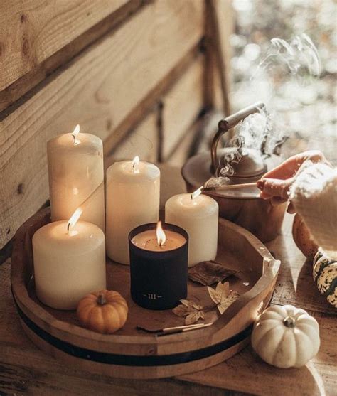 Bougie Diy Crafts Easy At Home Candle Aesthetic Fall Decor