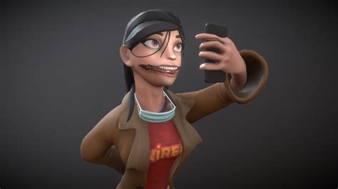 Kuchisake 3D models - Sketchfab