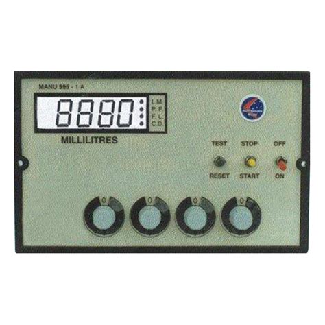 MANUFLO ME995 1A MILLILITRES PRESET BATCH CONTROLLER Alpha Excel