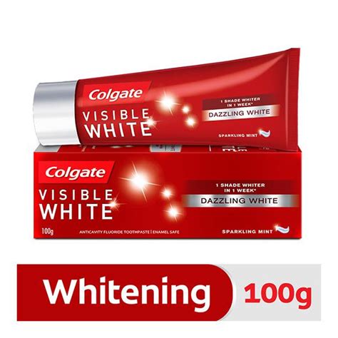 Buy Colgate Visible White Sparkling Mint Toothpaste Gm Online At