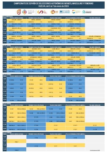 Calendario De Los Campeonatos De Espa A Infantil Y Cadete Rea