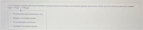 Solved Lithium and nitrogen react in a combination reaction | Chegg.com