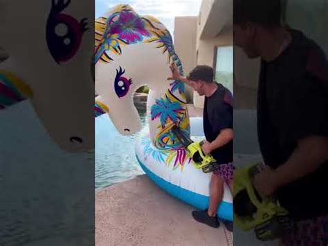 We Set Up The Worlds Biggest Unicorn Floaty YouTube