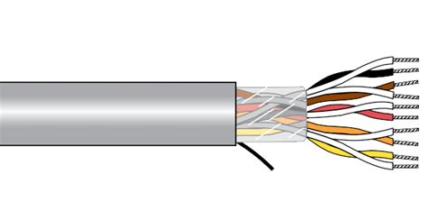 Alpha EcoCable Mini Unshielded Multipair Cable 20 AWG 2 Conductor