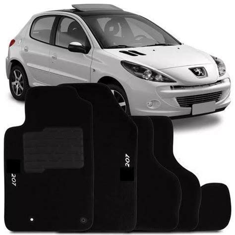 Tapete Carpete Peugeot 207 Base Pinado Submarino