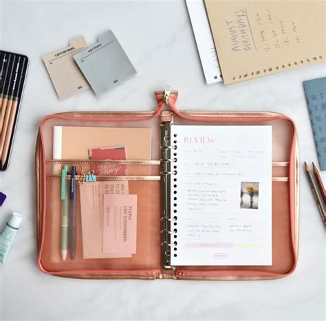 A5 6 Ring Binder 5colors A5 6 Ring Cover A5 Planner Planner Cover