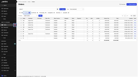 Navigation Centra Support