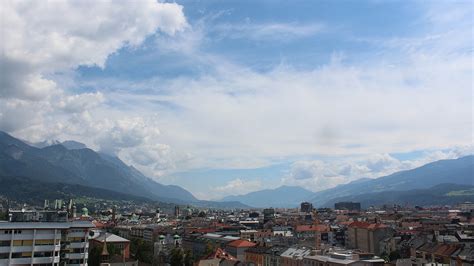 Universität Innsbruck Blick Nach Nordosten Ins Unterinntal Foto