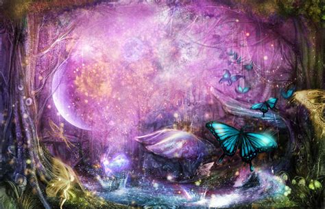 fairy forest wallpapers wallpaperscom