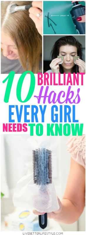 10 Brilliant Beauty Hacks For Every Girl Live Better Lifestyle