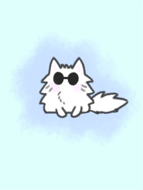 A Gojo Catoru Profile Pic I Made Cute Doodle Art Mini Drawings Cat