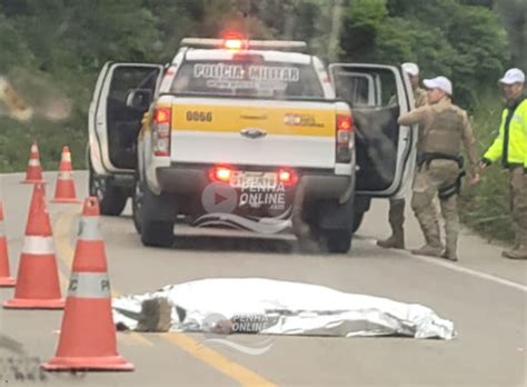 Homem Morre Atropelado Em Penha Ap S Cair De Moto E Pedir Ajuda Penha