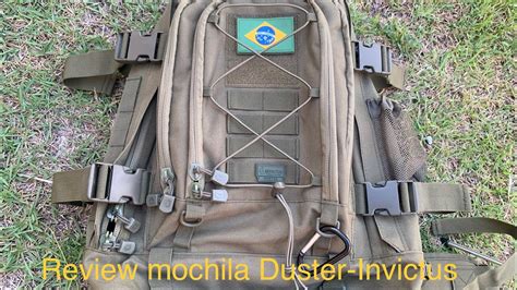 Review Mochila Duster Invictus Youtube