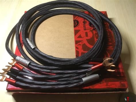 Zu Audio Mission Mk 1 Speaker Cables 10 Ft Length New Price Photo