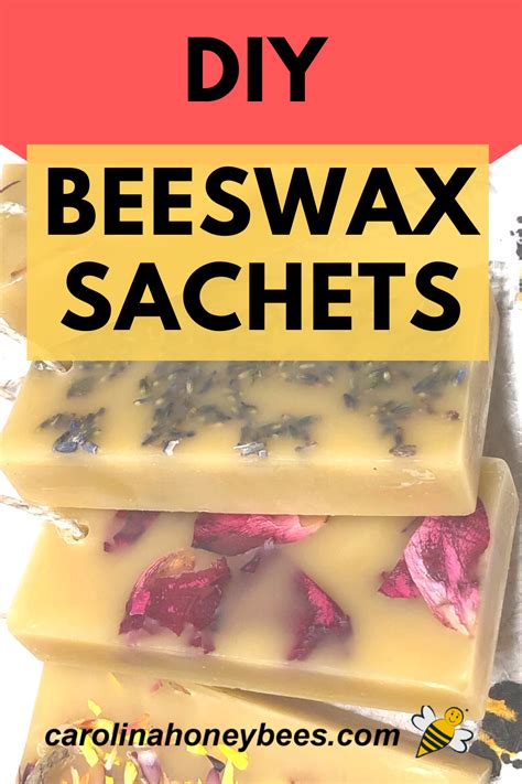 How To Make Scented Wax Sachets Diy Wax Beeswax Recipes Sachet