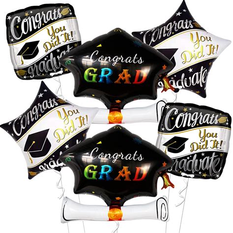 Buy Katchon Congrats Graduation Balloons Large Inch Pack Of