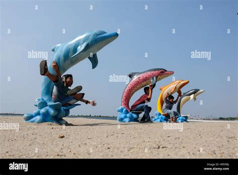 Indonesia, Jakarta, Ancol beach Stock Photo - Alamy