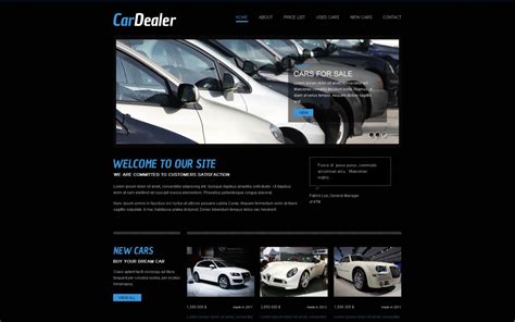 Car Dealer Responsive Website Template - TemplateMonster