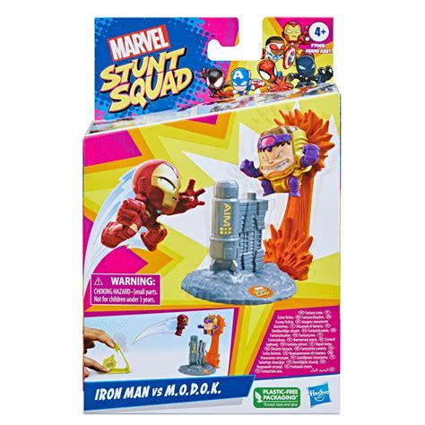 Marvel Stunt Squad Hero Vs Villain Playset Wave 1 Case Of 8