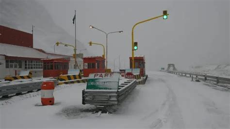 Cierra El Paso Cristo Redentor Por Nevadas En Alta Monta A