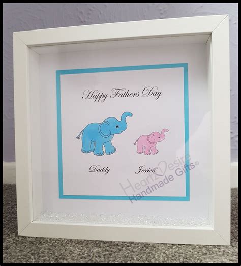 Personalised Box Frame Fathers Day Gift Gifts For Him Gifts For Dad