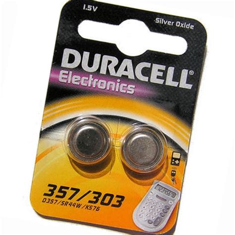 Duracell 303/357 Silver-Oxide 1.5V non-rechargeable battery | Power-Net ...