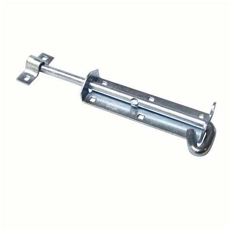 200mm Heavy Long Shoot Padbolt Bright Zinc Plated PlaceMakers NZ